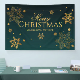 Holidays Christmas party backdrop  Spandoek