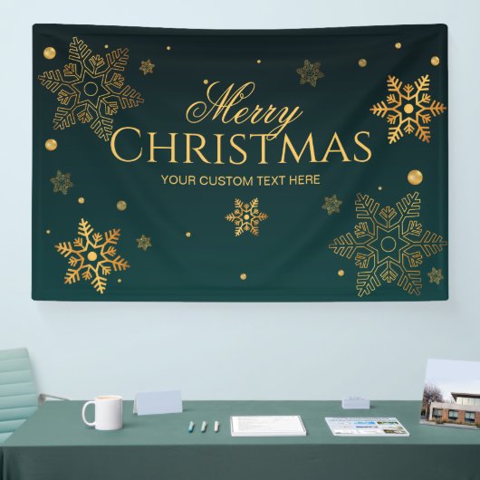 Holidays Christmas party backdrop  Spandoek (Beurs)