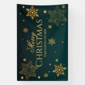 Holidays Christmas party backdrop  Spandoek (Verticaal)