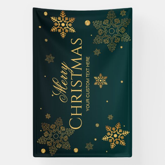 Holidays Christmas party backdrop  Spandoek (Verticaal)