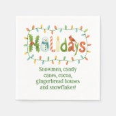 Holidays designed Christmas Servet (Voorkant)