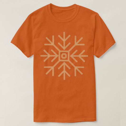 HolidaySequin Snowflake T-shirt (Design voorkant)
