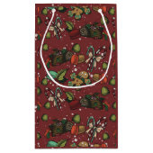 Holidaysnoepjes - Pepermunt (Kleur) Klein Cadeauzakje (Achterkant)