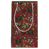 Holidaysnoepjes - Pepermunt (Kleur) Klein Cadeauzakje (Voorkant)