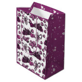 Holidaysuikergoed - Suikerpruim (massief) Medium Cadeauzakje (Achterkant Gekanteld)