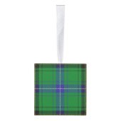 Holidaytime Clan Henderson Tartan Pset Kubus Ornament (Rechts)