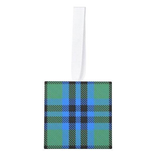 Holidaytime Clan Keith Tartan Pset Kubus Ornament (Voorkant)