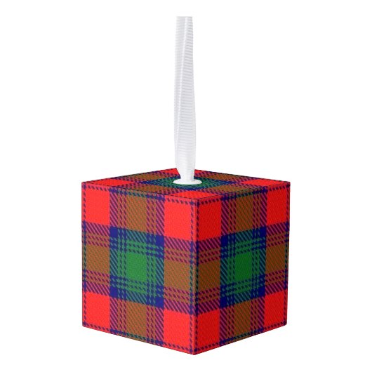 Holidaytime Clan Lindsay Tartan Decoratie (Achter hoekig)