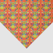 holiES - abstracte vrolijke heilige Koe + uw ideeë Tissuepapier (Detail)