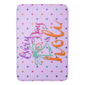 HoliES - Elke dag is Holi + je rug. en ideeën Badmat (Voorkant Verticaal)