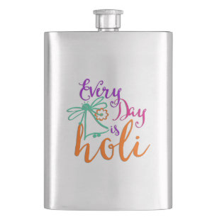 HoliES - Elke dag is Holi + je rug. en ideeën Heupfles
