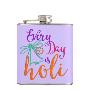HoliES - Elke dag is Holi + je rug. en ideeën Heupfles