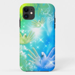 holiES - Flying Hands Pigeons ART Case-Mate iPhone Case