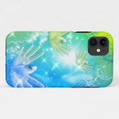 holiES - Flying Hands Pigeons ART Case-Mate iPhone Case (Achterkant (horizontaal))