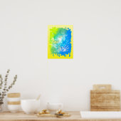 holiES - Flying Hands Pigeons ART Poster (Keuken)