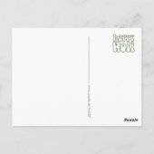 holiES - HAPPY HOLI simpelweg gekleurd overzicht 1 Briefkaart (Achterkant)