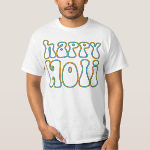 holiES - HAPPY HOLI simpelweg gekleurd overzicht 1 T-shirt