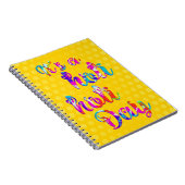 HoliES - HET IS EEN HOLI HOLI DAG + je rug. Notitieboek (Rechterzijde)