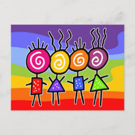 holiES - HOLI BEST FRIENDS + uw ideeën Briefkaart