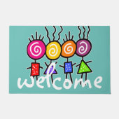 holiES - HOLI BEST FRIENDS + uw ideeën Deurmat (Voorkant)