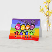 holiES - HOLI BEST FRIENDS + uw ideeën Kaart (Gele Bloem)