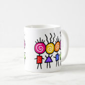 holiES - HOLI BEST FRIENDS + uw ideeën Koffiemok (Voorkant rechts)