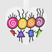 holiES - HOLI BEST FRIENDS + uw ideeën Ornament (achterkant)