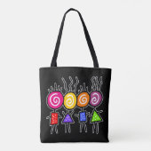 holiES - HOLI BEST FRIENDS + uw ideeën Tote Bag (Achterkant)