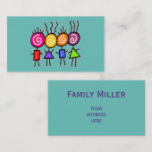 holiES - HOLI BEST FRIENDS + uw ideeën Visitekaartje (Voorkant / Achterkant)