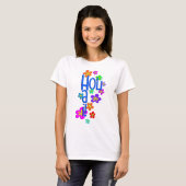 holiES - HOLI HAI bloemen 2 T-shirt (Voorkant volledig)