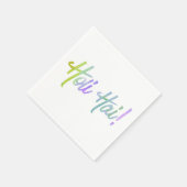 holiES - HOLI HAI grunge pastel 1 Servet (Hoek)