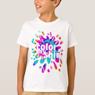 holiES - KLEUR MIJN SHIRT spatten