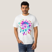 holiES - KLEUR MIJN SHIRT spatten (Voorkant volledig)
