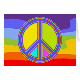 holiES - kleurrijk PEACE-teken + uw ideeën