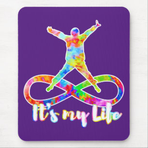 holiES - Lemniscate - Het is mijn Life Person Muismat