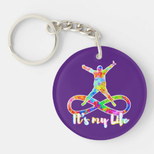 holiES - Lemniscate - Het is mijn Life Person Sleutelhanger
