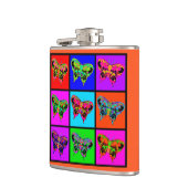 holiES - Psychedelic Butterflies Mosaic Heupfles (Links)