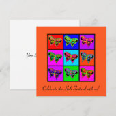 holiES - Psychedelic Butterflies Mosaic Kaart (Voorkant / Achterkant)