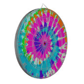 holiES - Spiral batik Style Dartbord (Voorkant Links)
