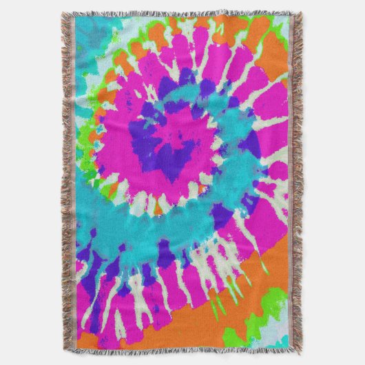 holiES - Spiral batik Style Deken (Voorkant Verticaal)