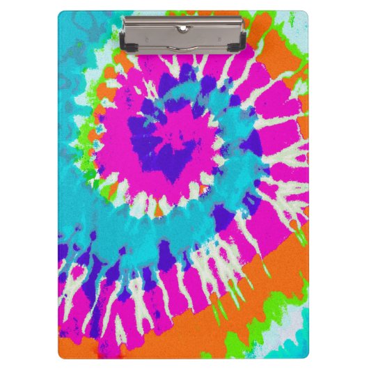 holiES - Spiral batik Style Klembord (Voorkant)