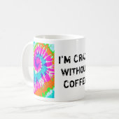 holiES - Spiral batik Style Koffiemok (Voorkant links)