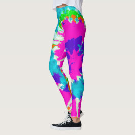 holiES - Spiral batik Style Leggings