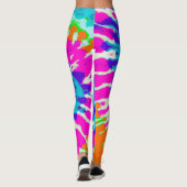 holiES - Spiral batik Style Leggings (Achterkant)