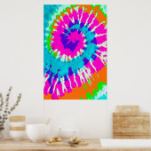 holiES - Spiral batik Style Poster (Keuken)