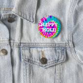 holiES - Spiral batik Style Ronde Button 5,7 Cm (In situ)