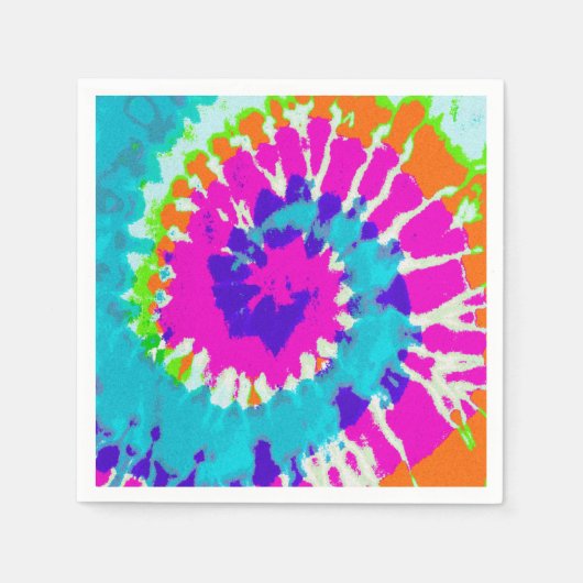 holiES - Spiral batik Style Servetten (Voorkant)