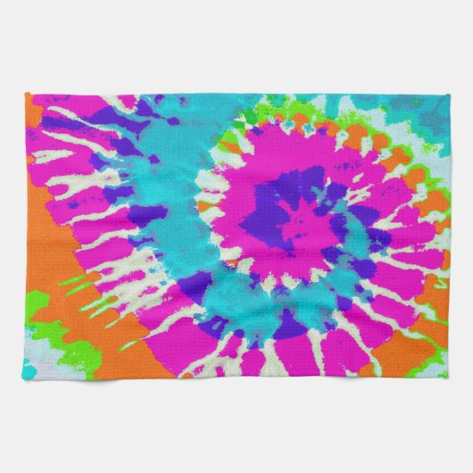 holiES - Spiral batik Style Theedoek (Horizontaal)