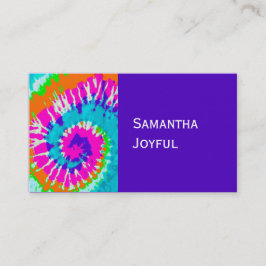 holiES - Spiral batik Style Visitekaartje