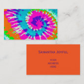 holiES - Spiral batik Style Visitekaartje (Voorkant / Achterkant)